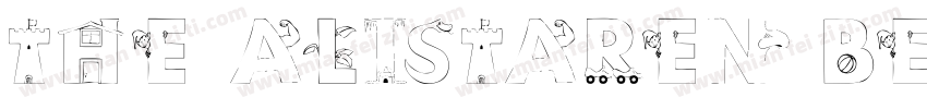 THE ALISTAREN BET字体转换